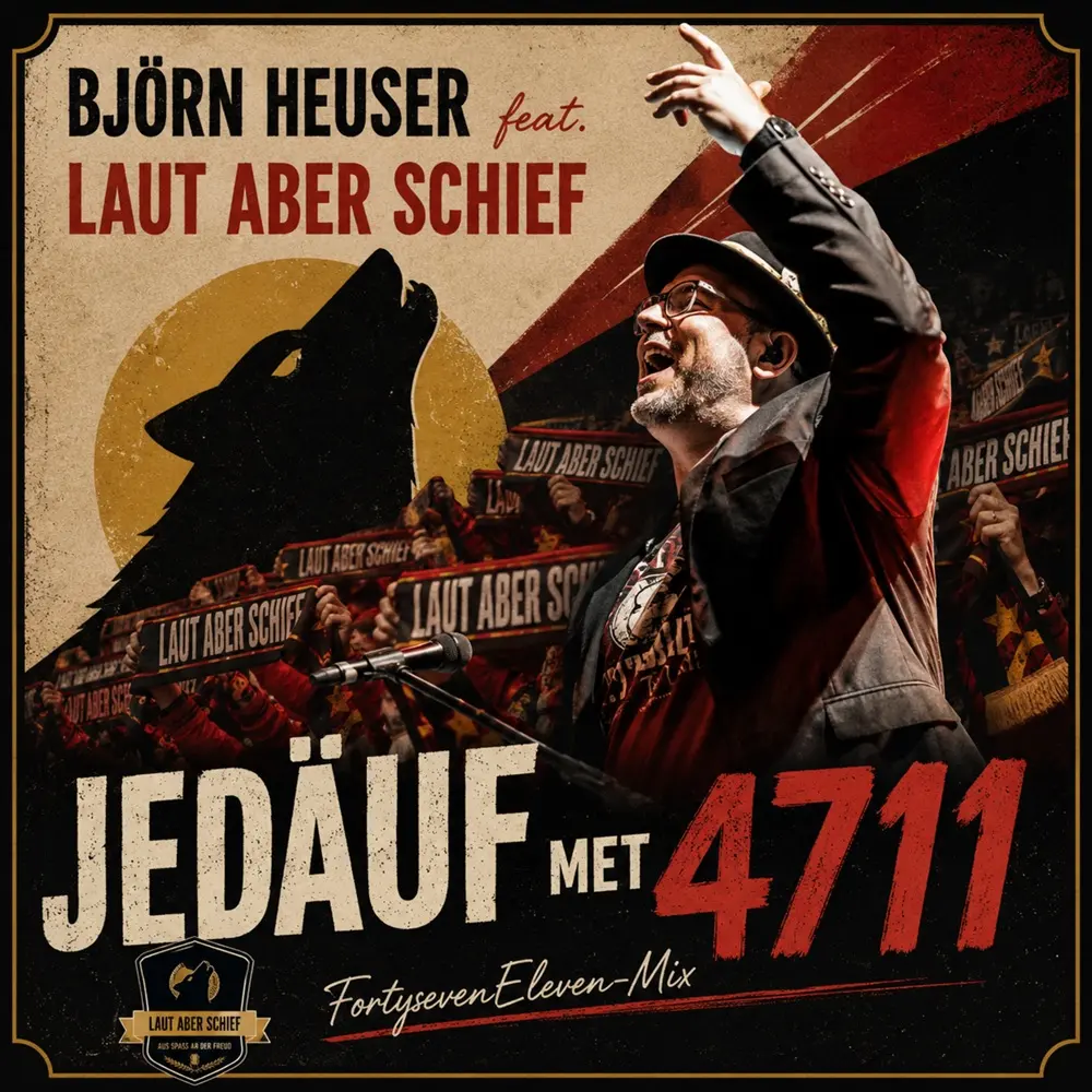 Björn Heuser feat. Laut Aber Schief – Jedäuf Met 4711 (FortysevenEleven-Mix)